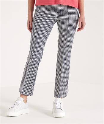 Rosner scuba broek pied-de-poule Alisa