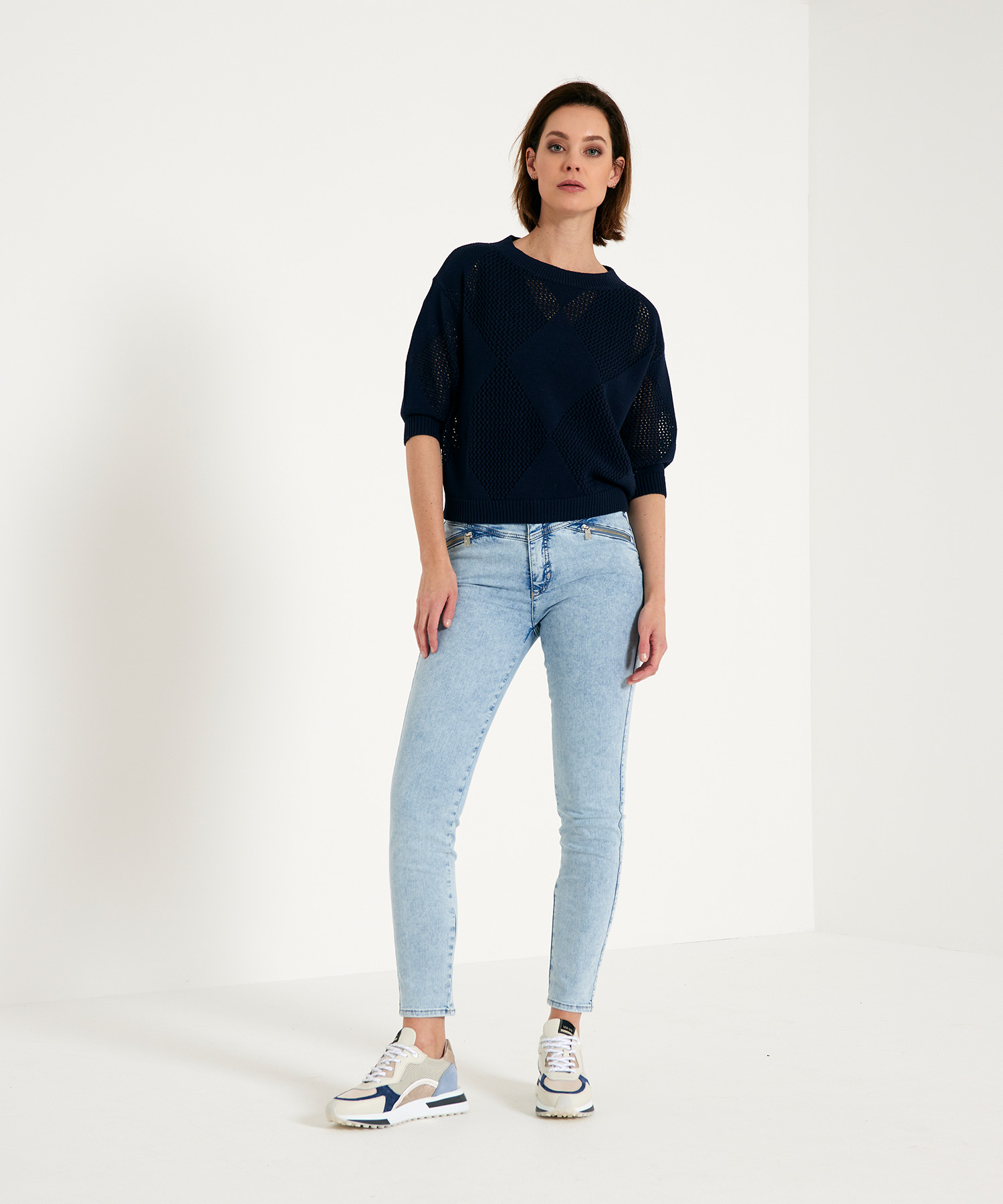 Wees tevreden Vijandig toxiciteit Rosner skinny jeans ritsjes Audrey 2 | BeOne