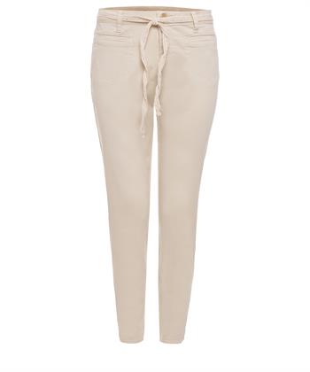 Rosner slim fit broek met ceintuur Alisa