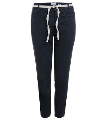 Rosner slim fit broek met ceintuur Alisa