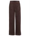 Rosner suèdine wide leg broek Mara