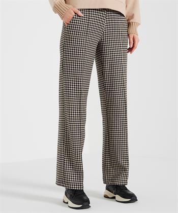 Rosner wide leg broek pied de poule May