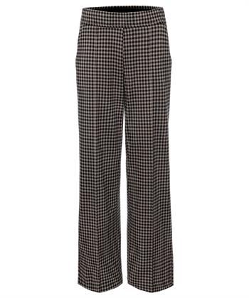 Rosner wide leg broek pied de poule May
