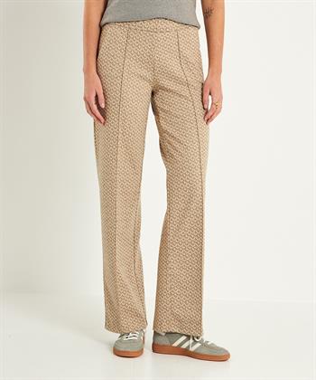 Rosner wide leg broek retro print May