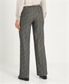 Rosner wide leg broek visgraat lurex Mara