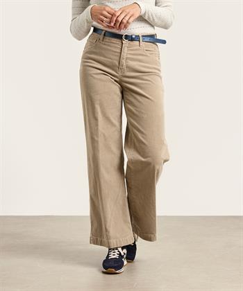 Rosner wide leg corduroy broek Audrey