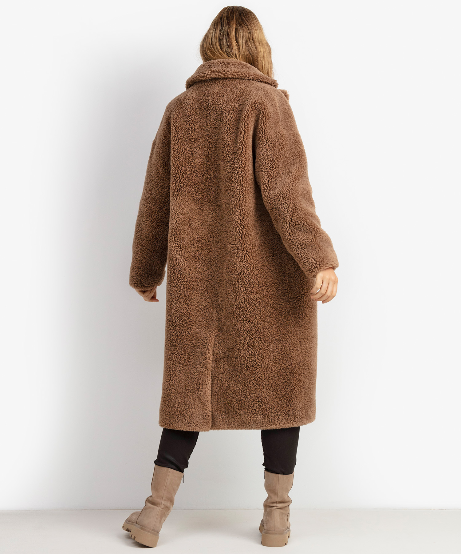 teddy jas dames lang