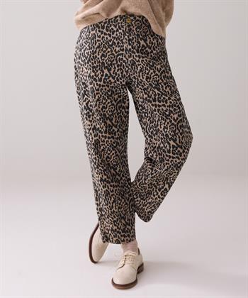 Summum barrel leg jeans panterprint