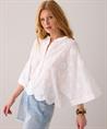 Summum blouse 3d bloem borduursel
