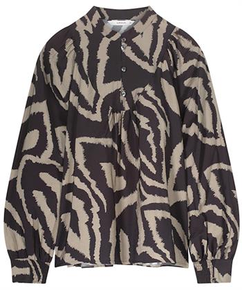 Summum blouse abstract leaves