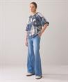 Summum blouse ballonmouw grafisch