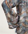 Summum blouse bladprint trompetmouw