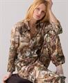 Summum blouse bloemen camouflage print