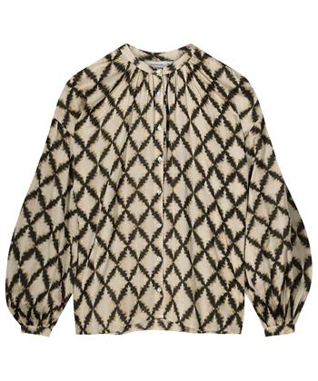 Summum blouse check print