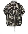 Summum blouse faded zebra