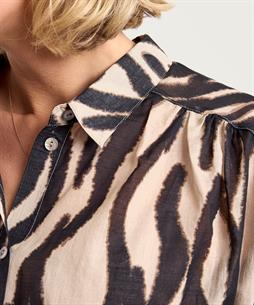 Summum blouse faded zebra