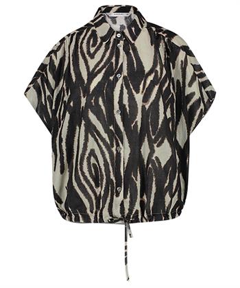 Summum blouse faded zebra
