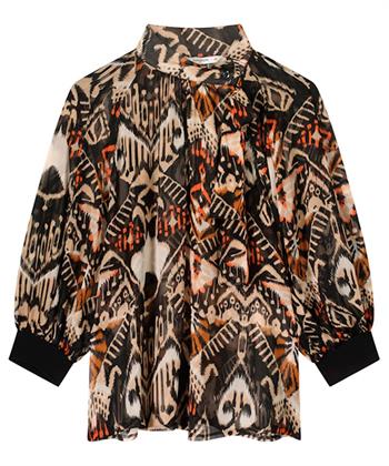 Summum blouse ikat print