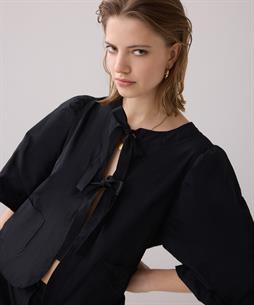 Summum blouse jasje taft strikken