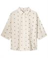 Summum blouse lurex bloemetjes