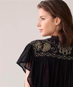 Summum blouse lurex borduursel