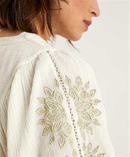 Summum blouse lurex embroidery