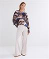 Summum blouse marmer print 2-in-1
