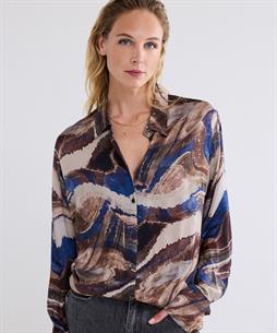 Summum blouse marmer print