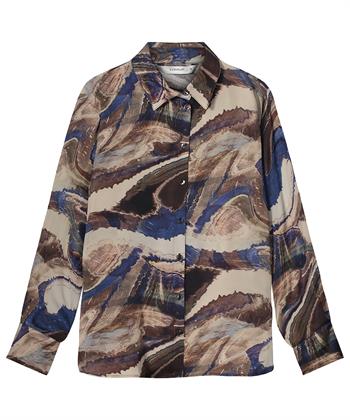 Summum blouse marmer print