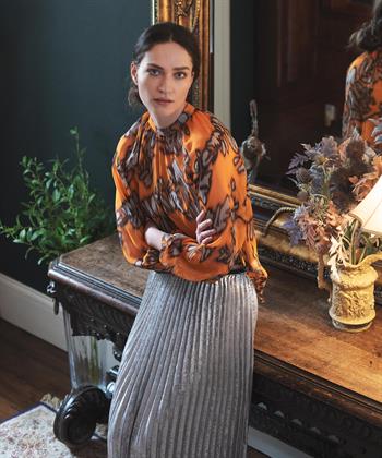 Summum blouse met print 2-in-1