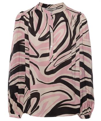 Summum blouse painted print