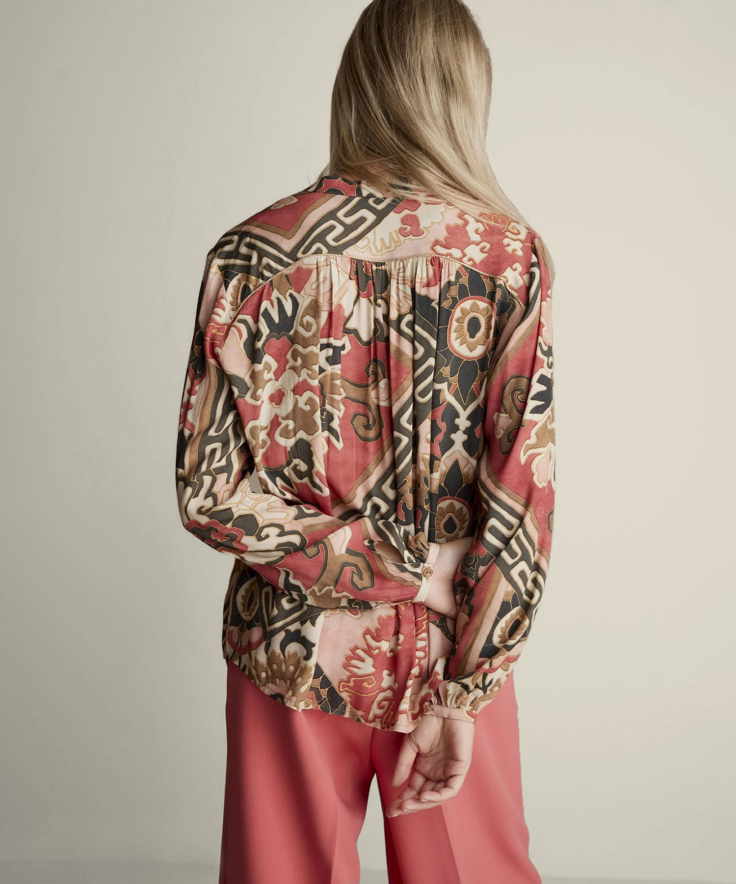 Summum blouse patchwork
