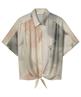 Summum blouse print knoop