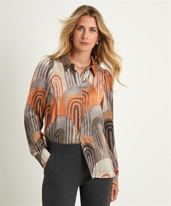 Summum blouse ronde print