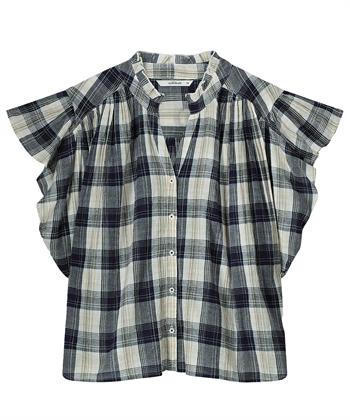 Summum blouse ruiten