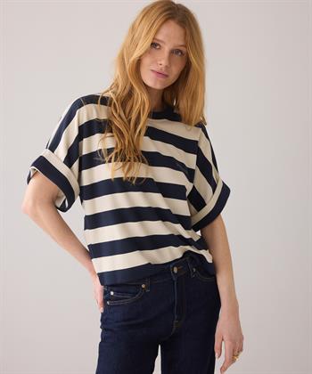 Summum boxy shirt strepen