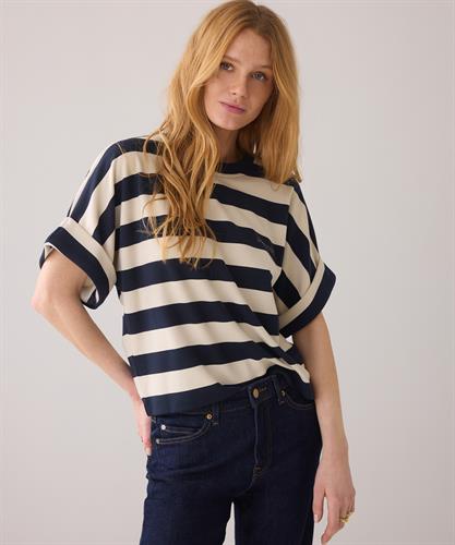 Summum boxy shirt strepen