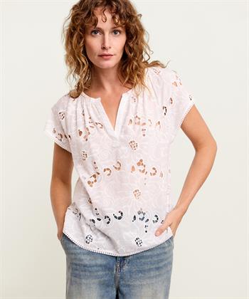 Summum broderie blouse