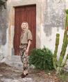 Summum cargo broek bloemen camouflage print