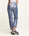 Summum coated loose fit jeans metallic Zoe