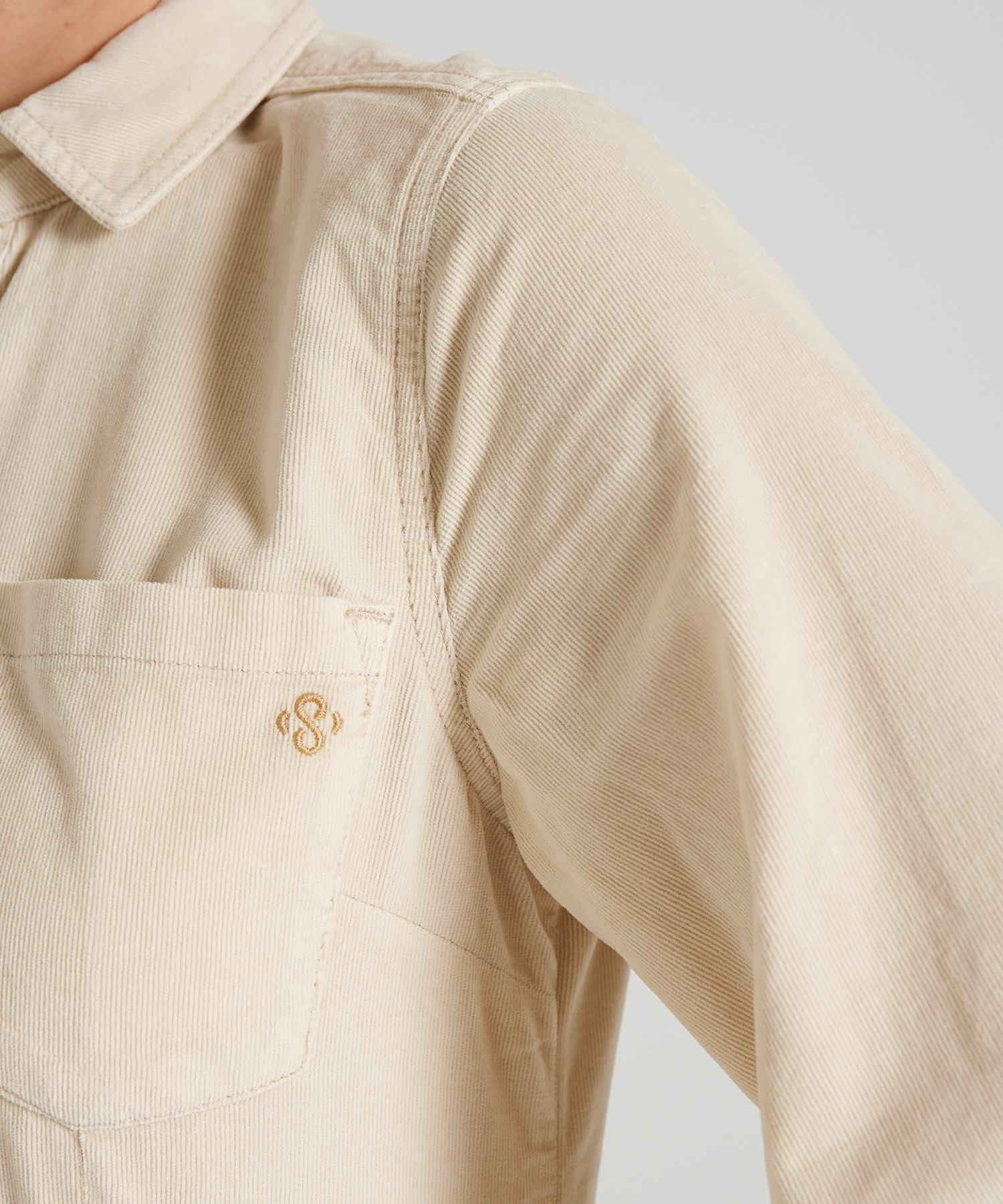 Corduroy blouse on sale
