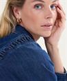 Summum denim blouse schouderdetail