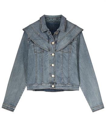 Summum denim jasje slim fit retro