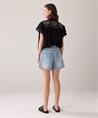Summum denim short rafels