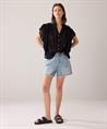 Summum denim short rafels