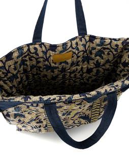 Summum denim tote bag reversible