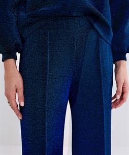 Summum flared broek lurex