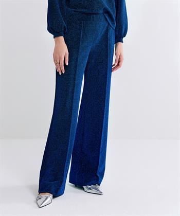 Summum flared broek lurex
