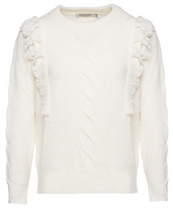 Summum fringe trui alpaca