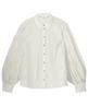 Summum geborduurde blouse 3D flower